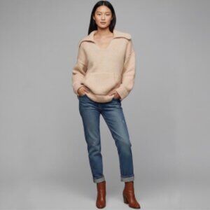 Brand New Anthropologie Pilcro Collared Pouch Pocket Sweater